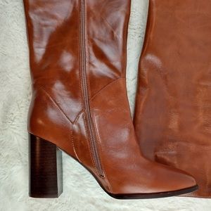 Jeffrey Campbell Bridle Knee High Leather Boots